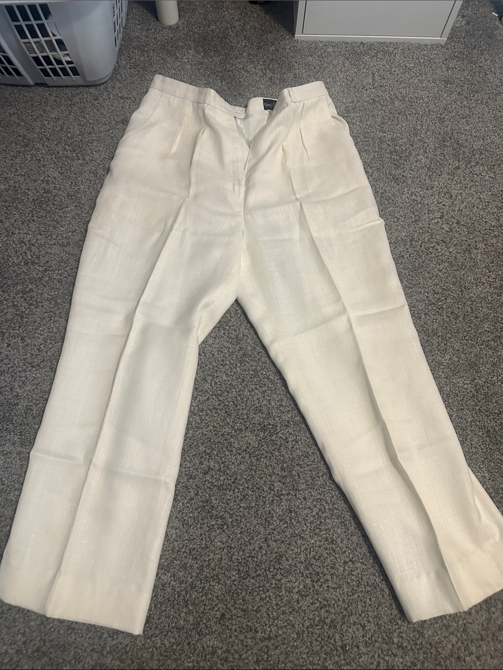 Classic Linen-Blend Pants